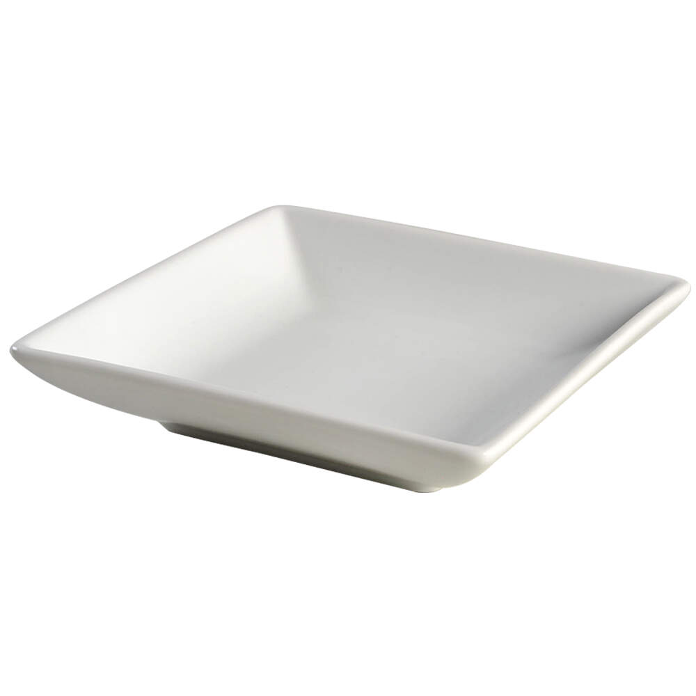 Whiteware Square Tidbit Tray by The Cellar (China)-1