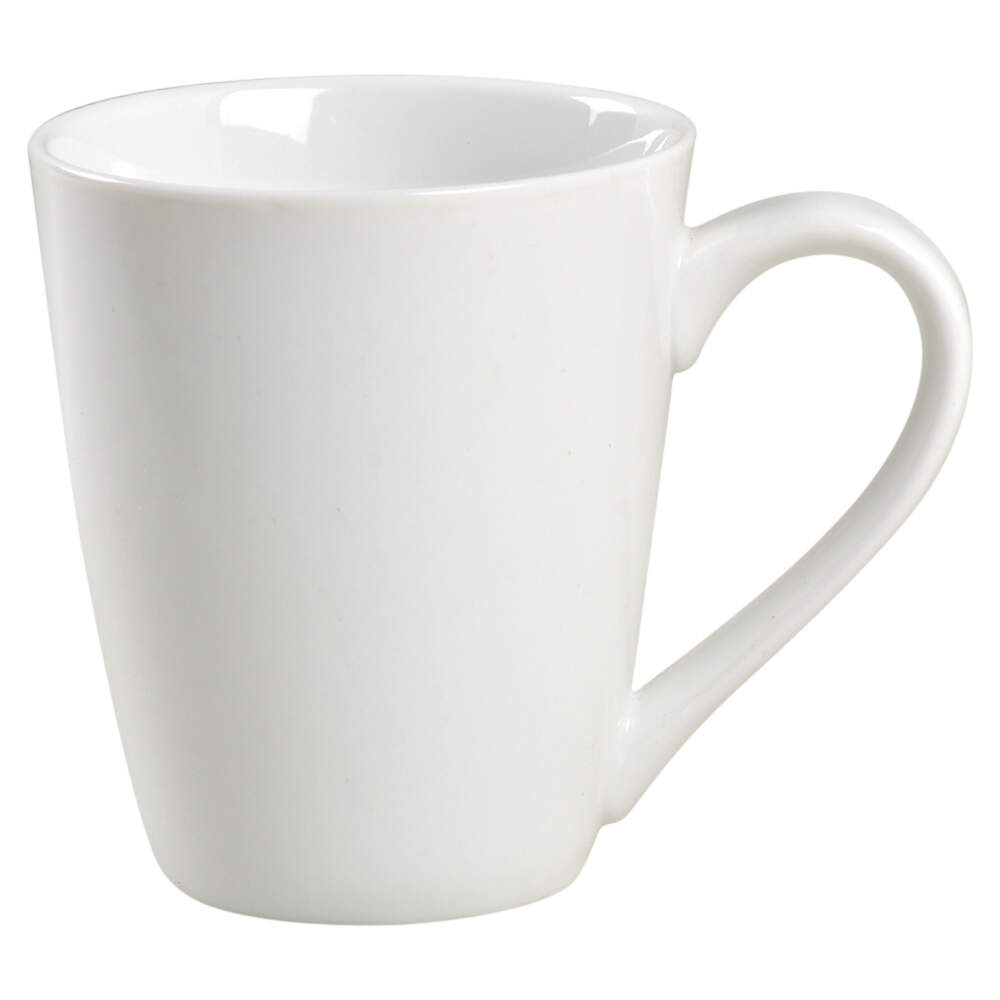 Whiteware Square Mug by The Cellar (China)-1