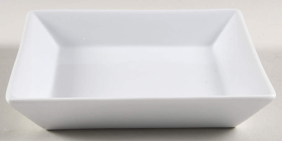 Whiteware Square Individual Appetizer Bowl by The Cellar (China)-1