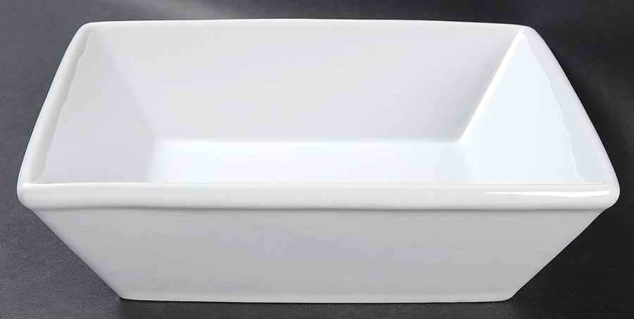 Whiteware Square 9" Square Vegetable Bowl by The Cellar (China)-1