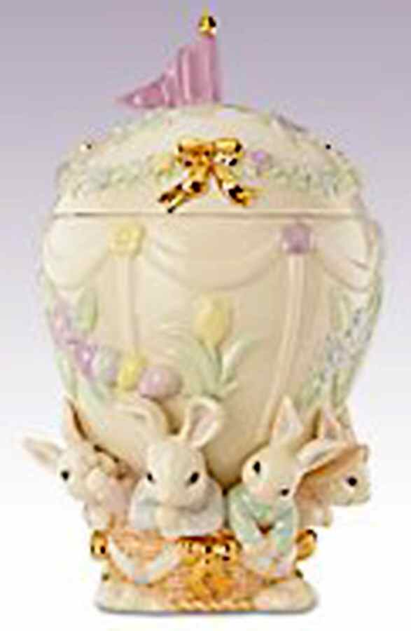 Easter Figural Candy Box & Lid by Lenox-1