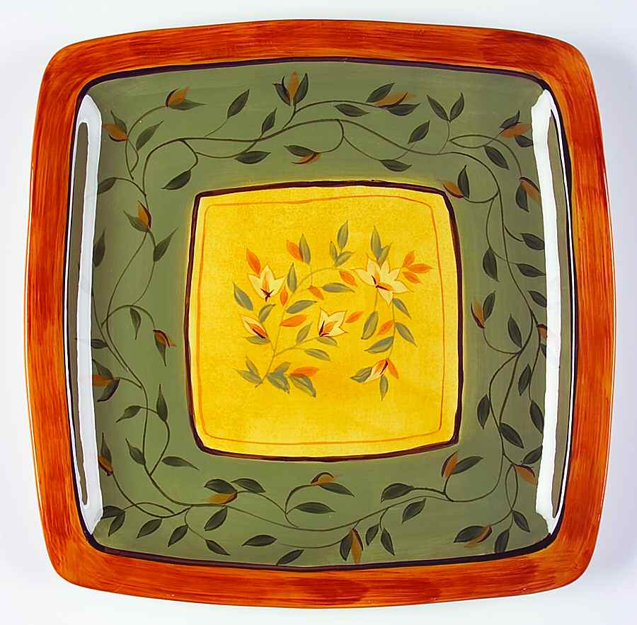 Avalon 13" Square Serving Platter by Certified International-1