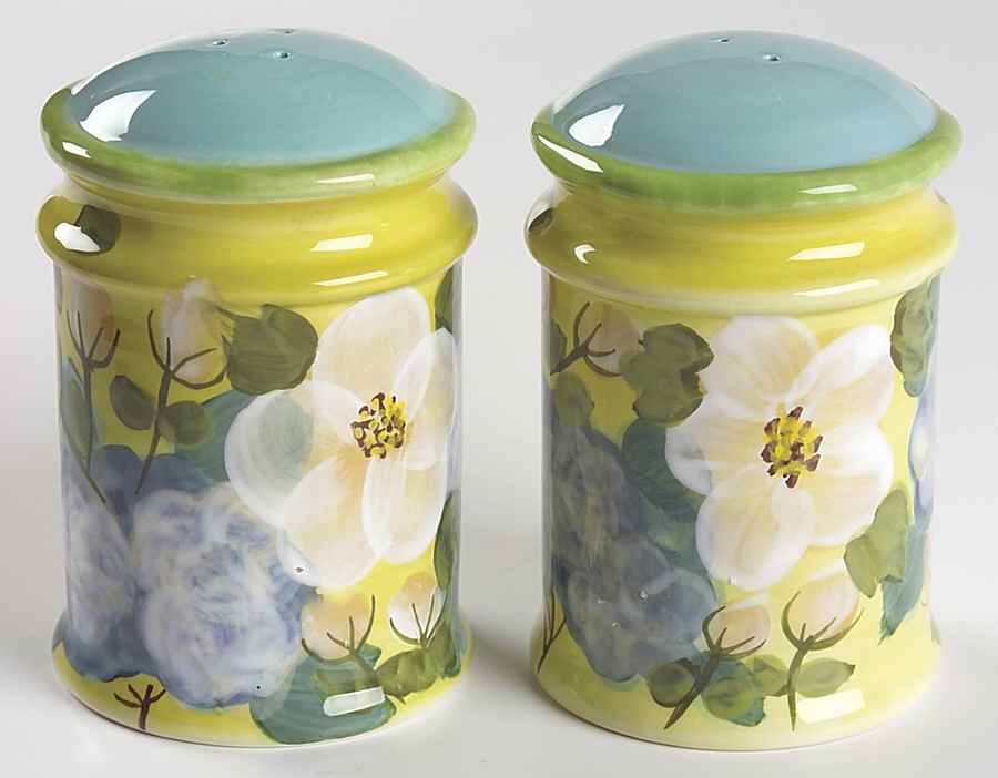 Lisa's Garden Salt & Pepper Set by Certified International-1