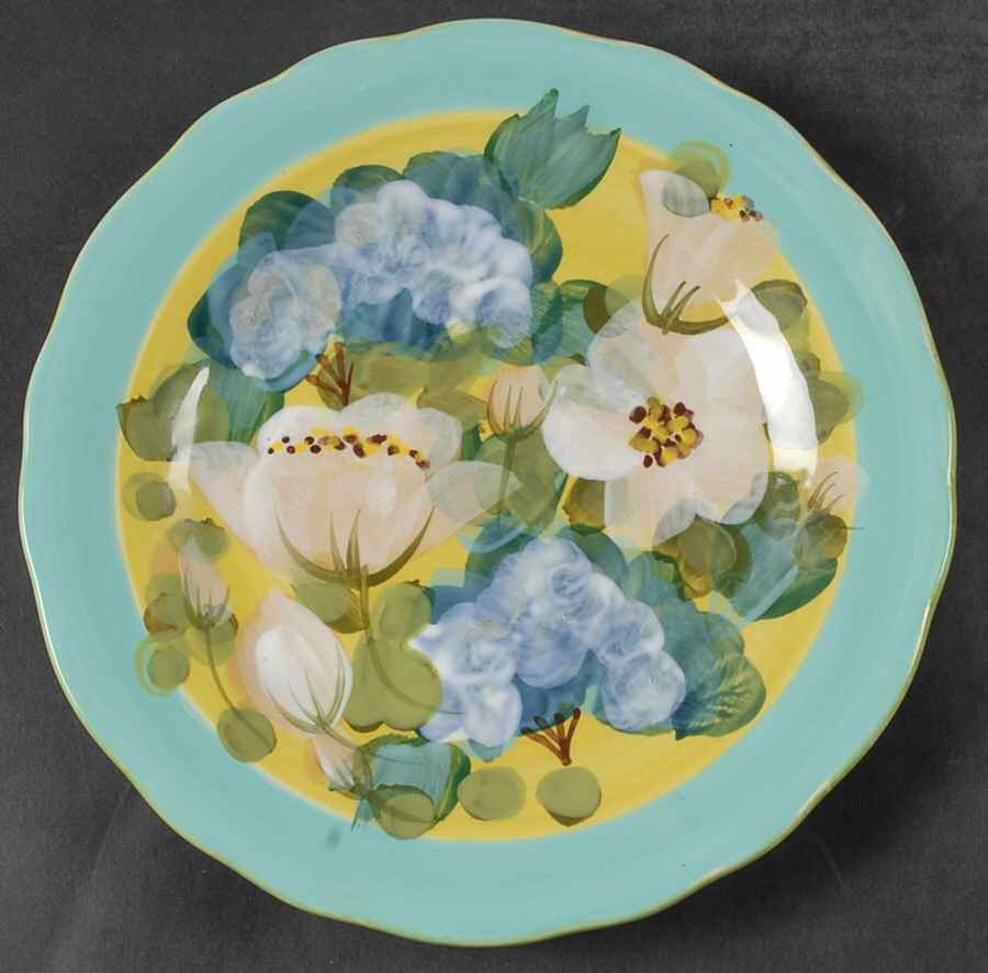 Lisa's Garden Dessert/Pie Plate by Certified International-1