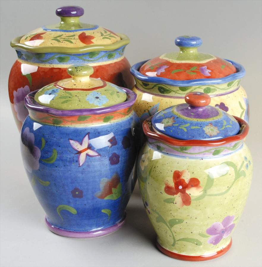 Spicewood (4 Piece) Canister Set (Box Set) by Certified International-1