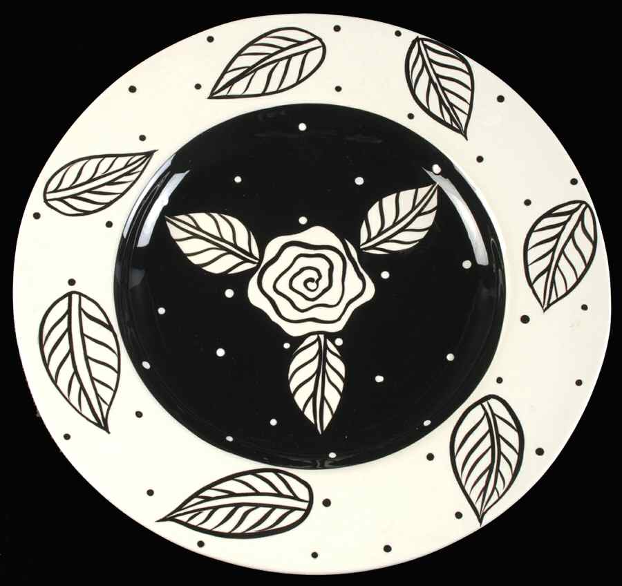 Evening Rose 16" Chop Plate (Round Platter) by Certified International-1