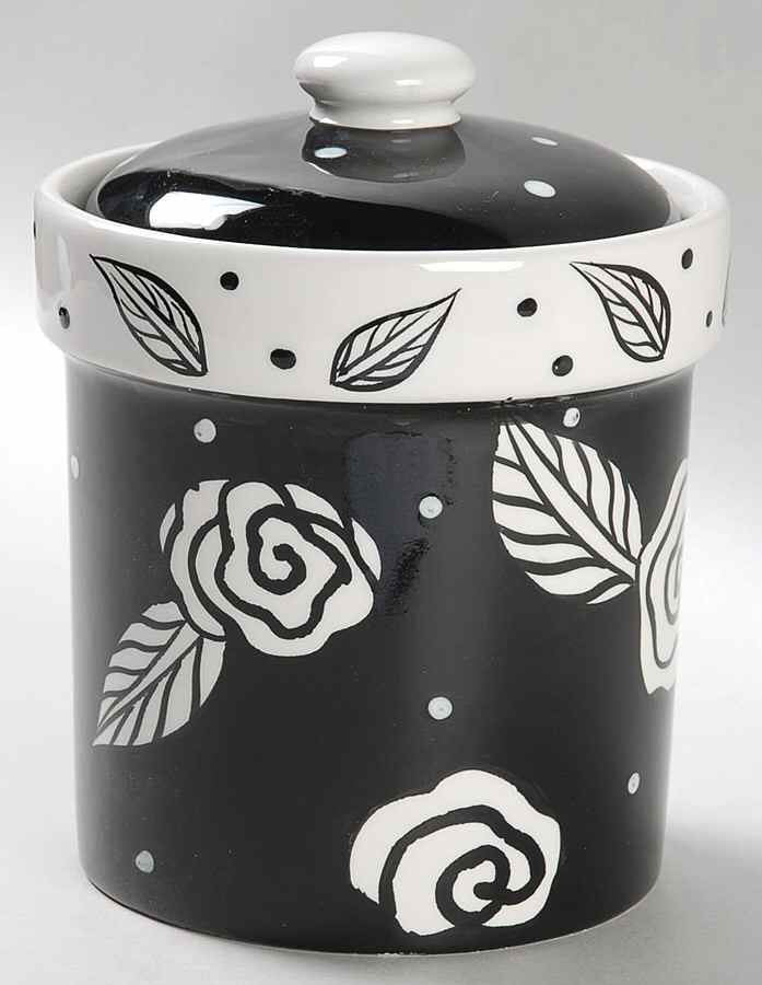 Evening Rose Small Canister & Lid by Certified International-1