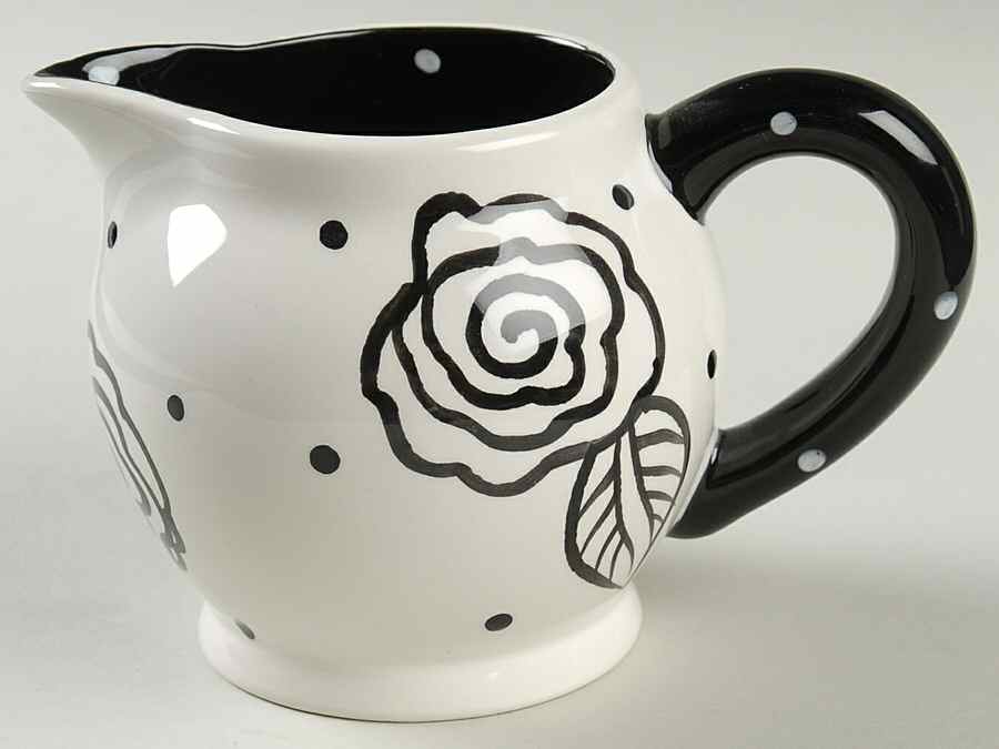Evening Rose Creamer by Certified International-1