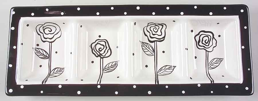 Evening Rose 4 Part Relish by Certified International-1