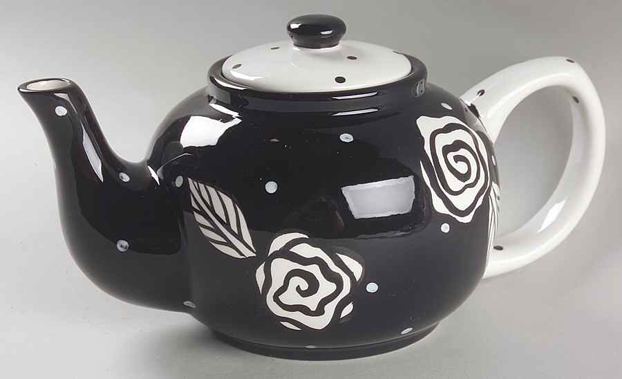 Evening Rose Teapot & Lid by Certified International-1