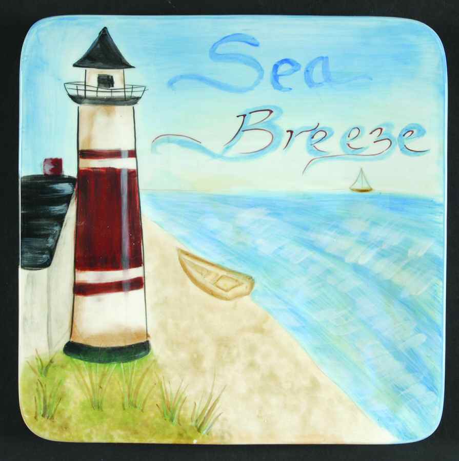 Sea Breeze Dessert/Pie Plate by Certified International-1