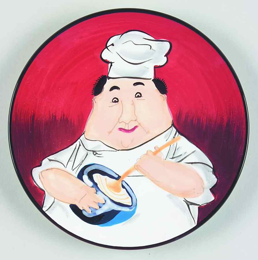 A la Carte Chefs Canape Plate by Certified International-1