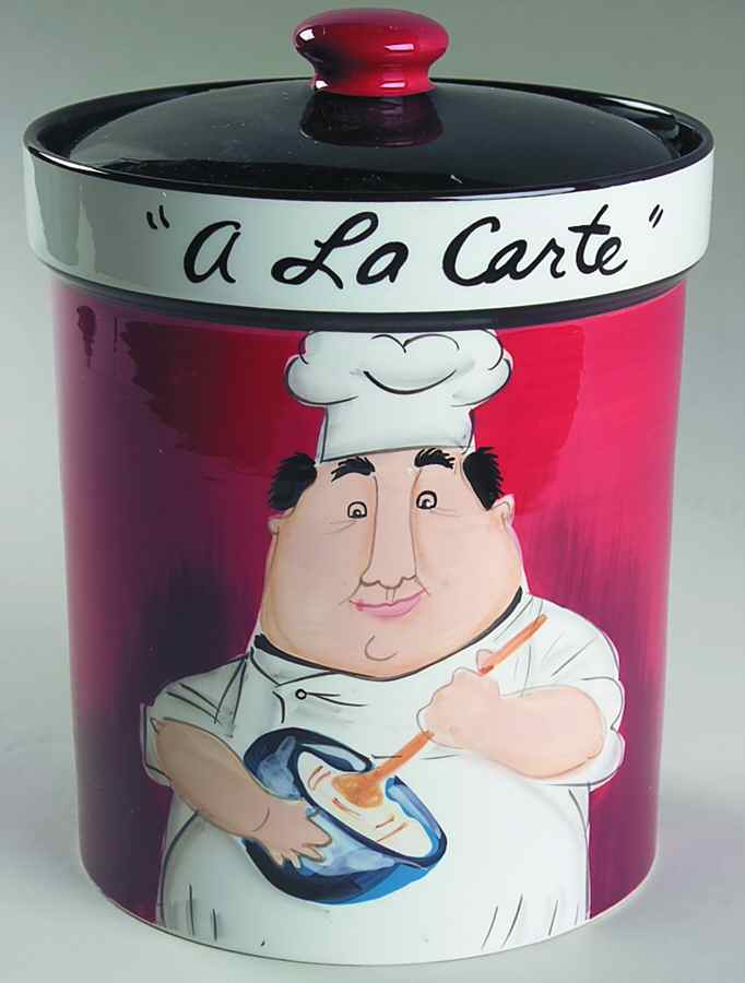 A la Carte Chefs Extra Large Canister & Lid by Certified International-1