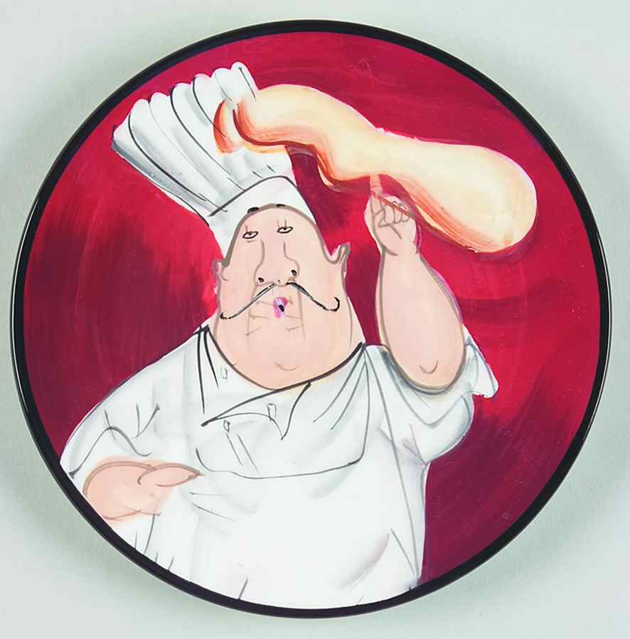 A la Carte Chefs Canape Plate by Certified International-1