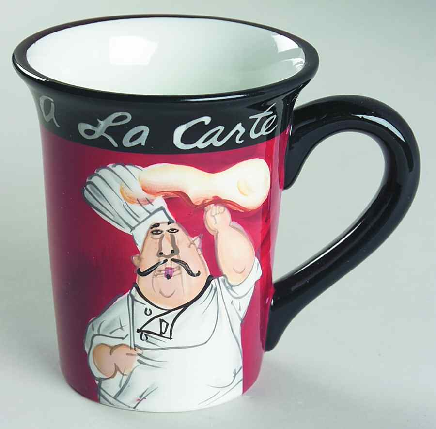 A la Carte Chefs Mug by Certified International-1