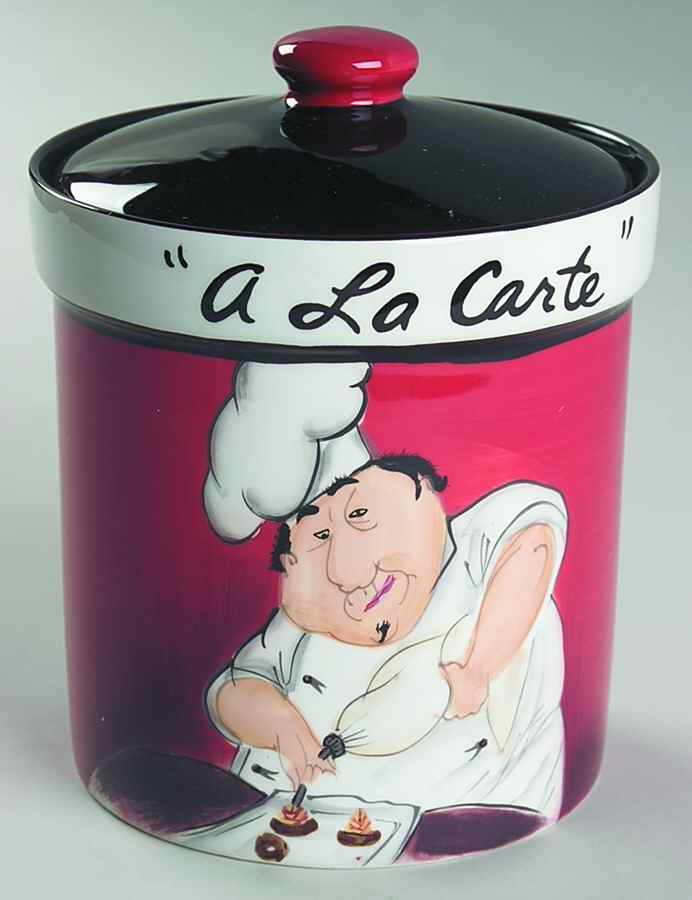 A la Carte Chefs Medium Canister & Lid by Certified International-1