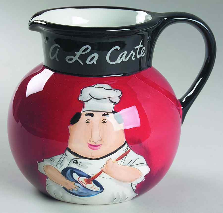 A la Carte Chefs 128 Oz Pitcher by Certified International-1