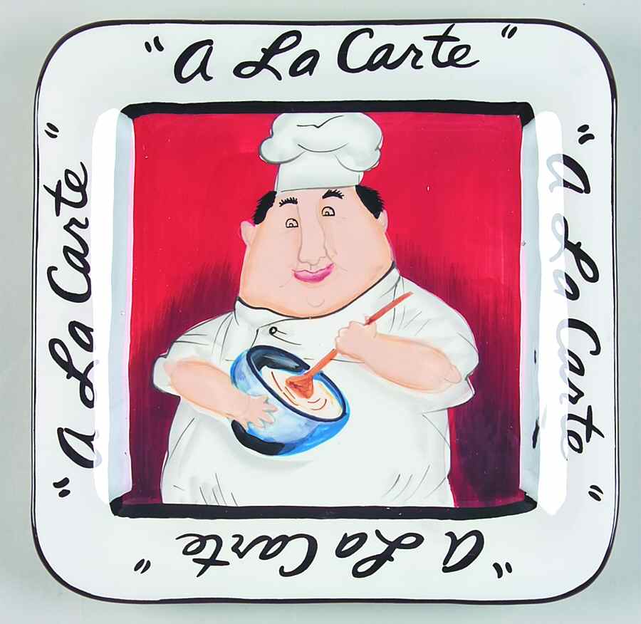 A la Carte Chefs Dinner Plate by Certified International-1