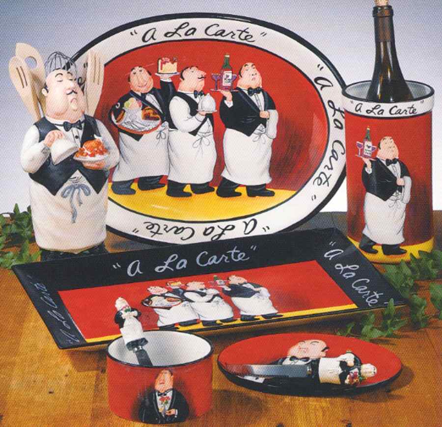 A la Carte Waiters 18" Rectangular Serving Platter by Certified International-1