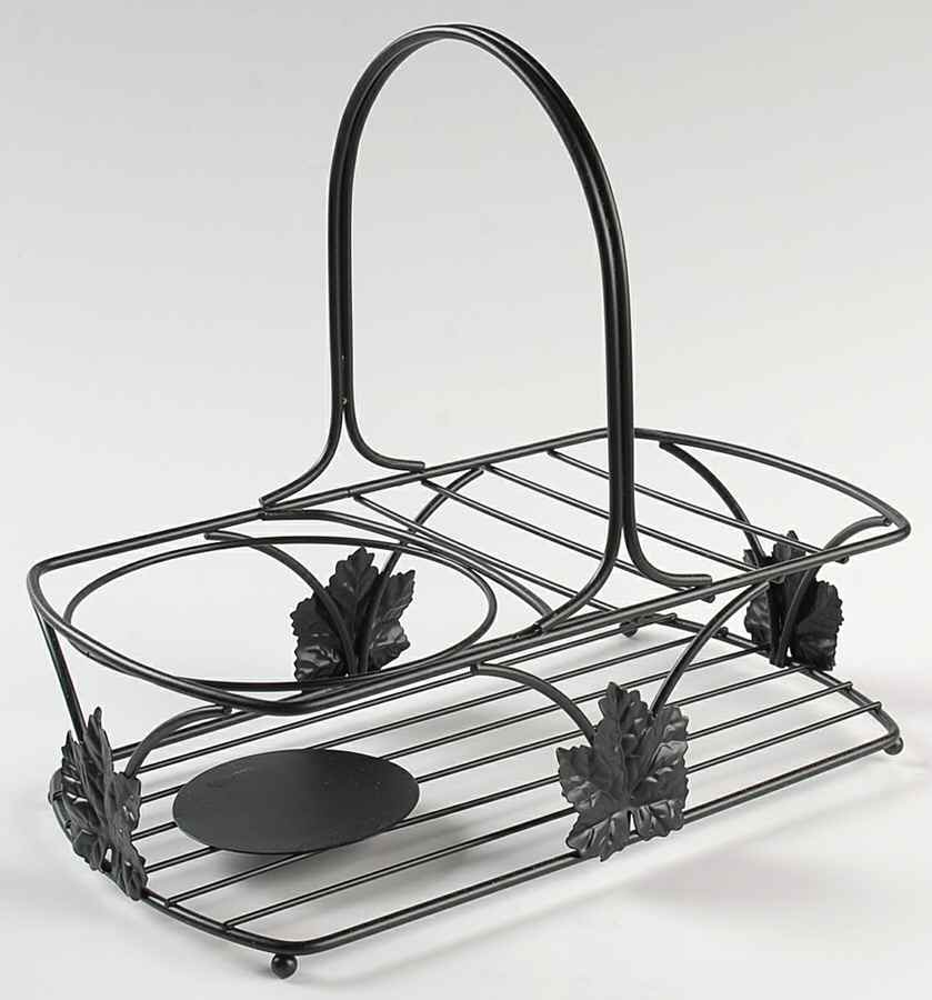 Roma Oil Set 7pc-Metal Stand Only by Certified International-1
