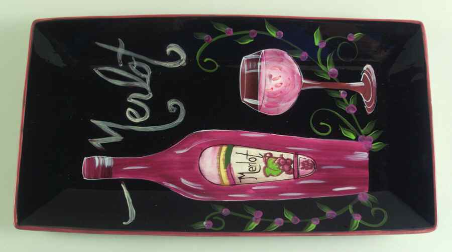 Riviera 18" Rectangular Serving Platter by Certified International-1