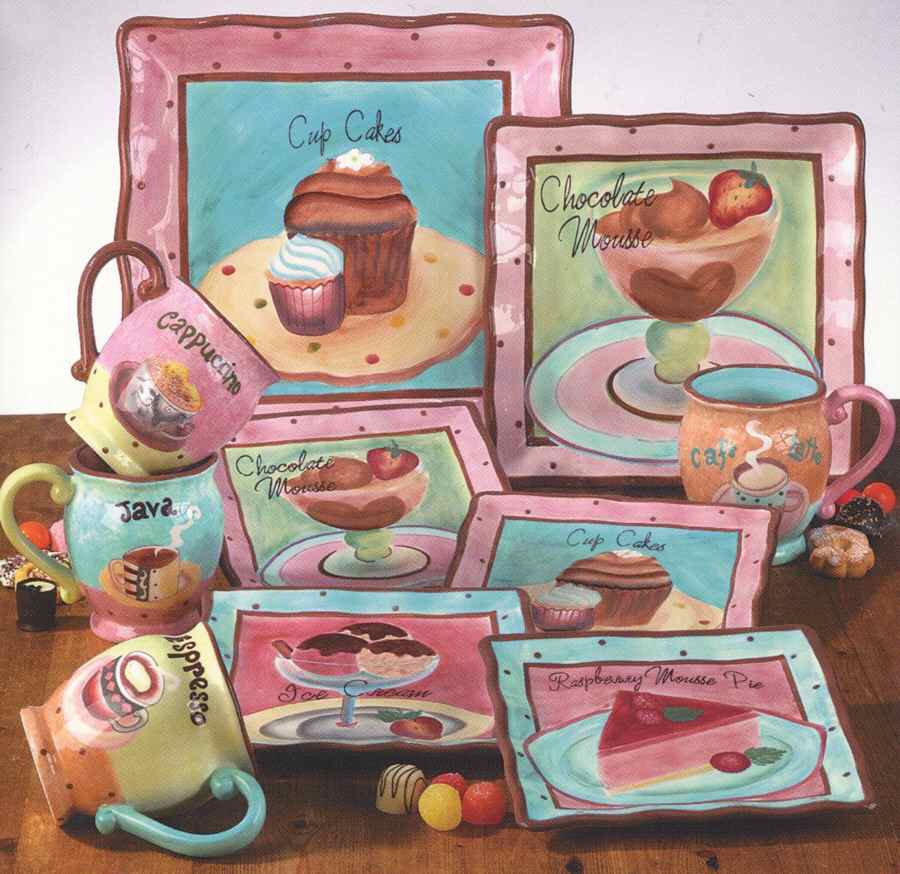 Coffee & Dessert Dinner Plate by Certified International-1