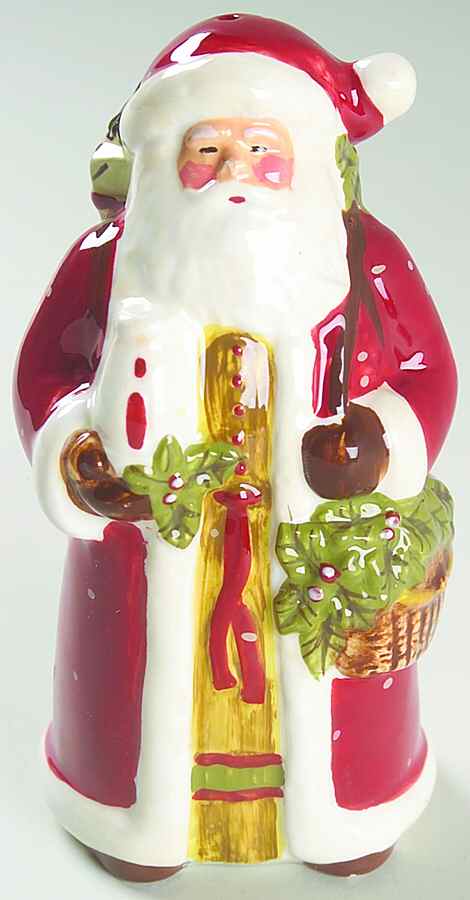 Victorian Santa Figural Salt Shaker by Certified International-1