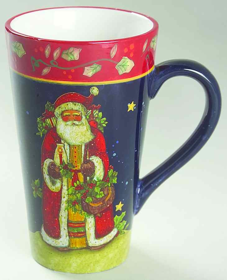 Victorian Santa Latte Mug by Certified International-1