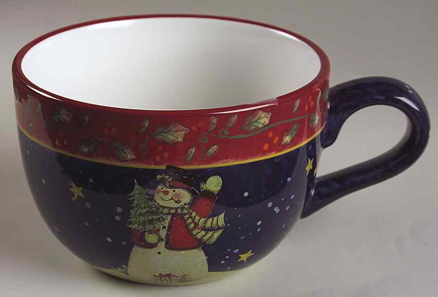 Victorian Snowman Jumbo Cup by Certified International-1