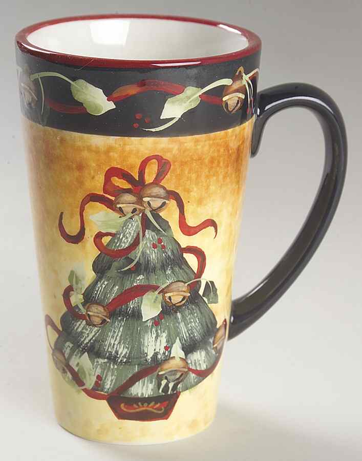Ribbons & Bells Latte Mug by Certified International-1