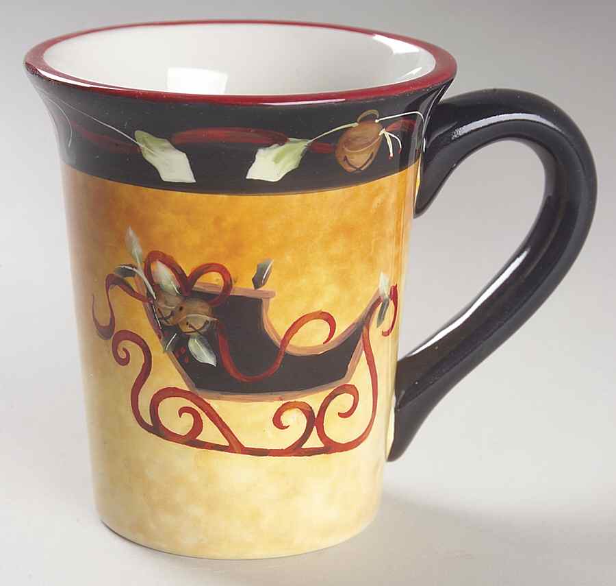 Ribbons & Bells Mug by Certified International-1