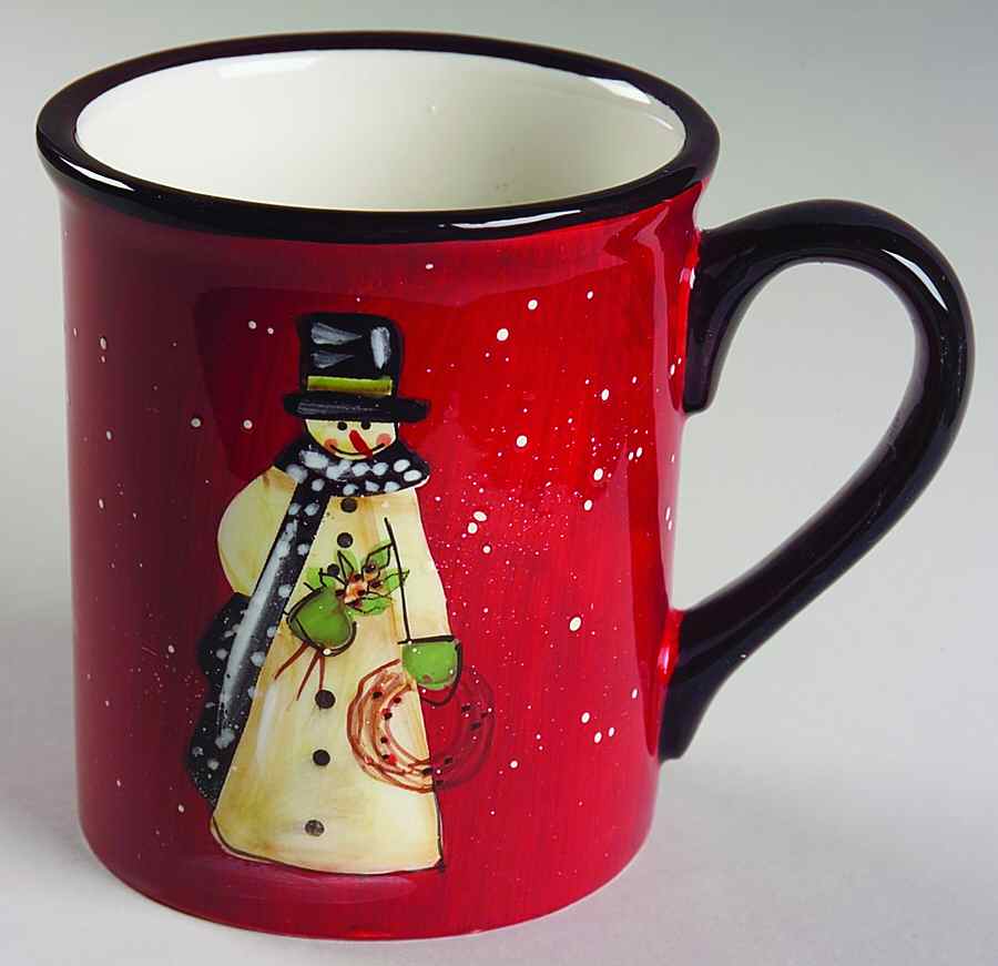 Folk Snowman Mug by Certified International-1