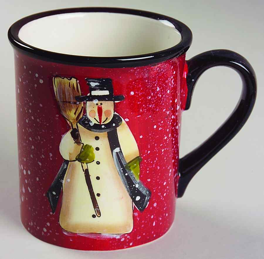 Folk Snowman Mug by Certified International-1