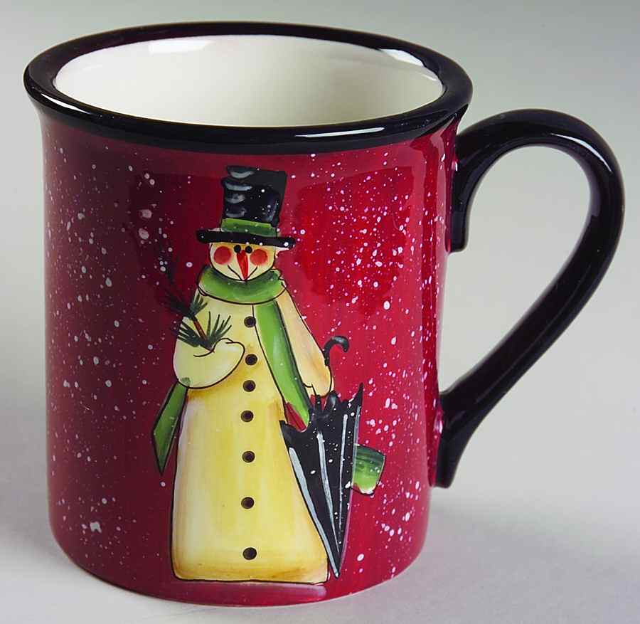 Folk Snowman Mug by Certified International-1