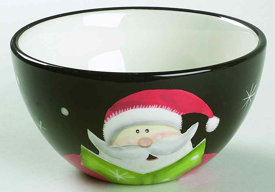 Holiday Santa Individual Ice Cream Dish by Certified International-1