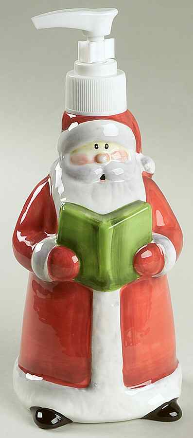 Holiday Santa Figural Lotion Dispenser by Certified International-1