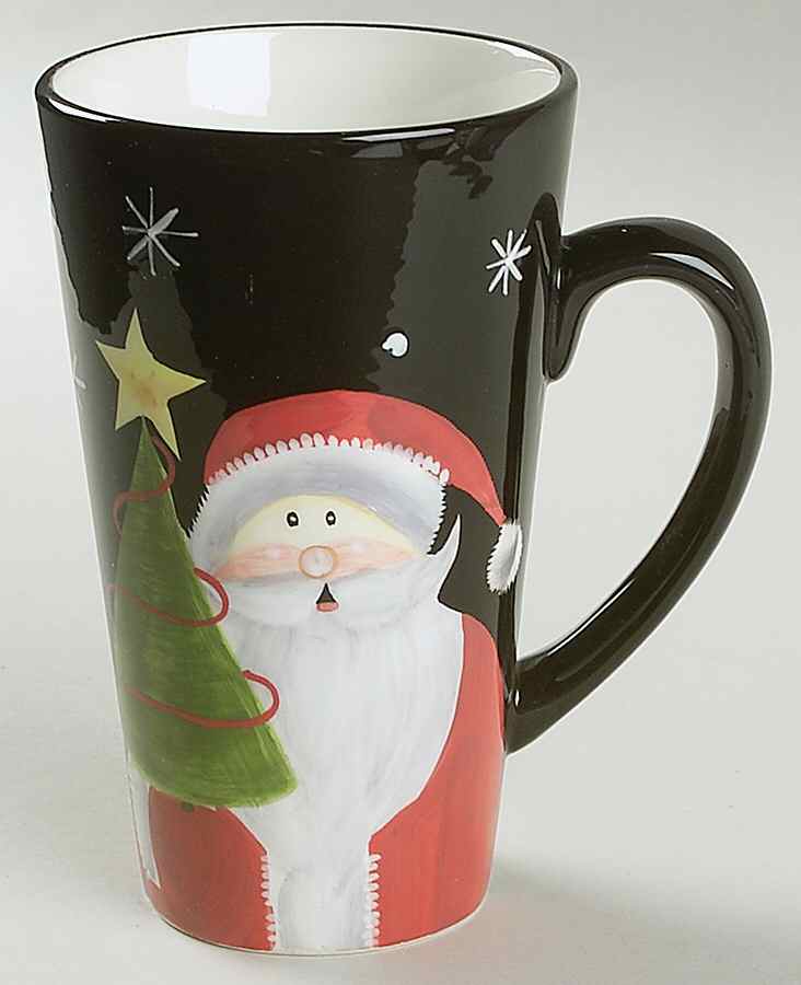 Holiday Santa Latte Mug by Certified International-1
