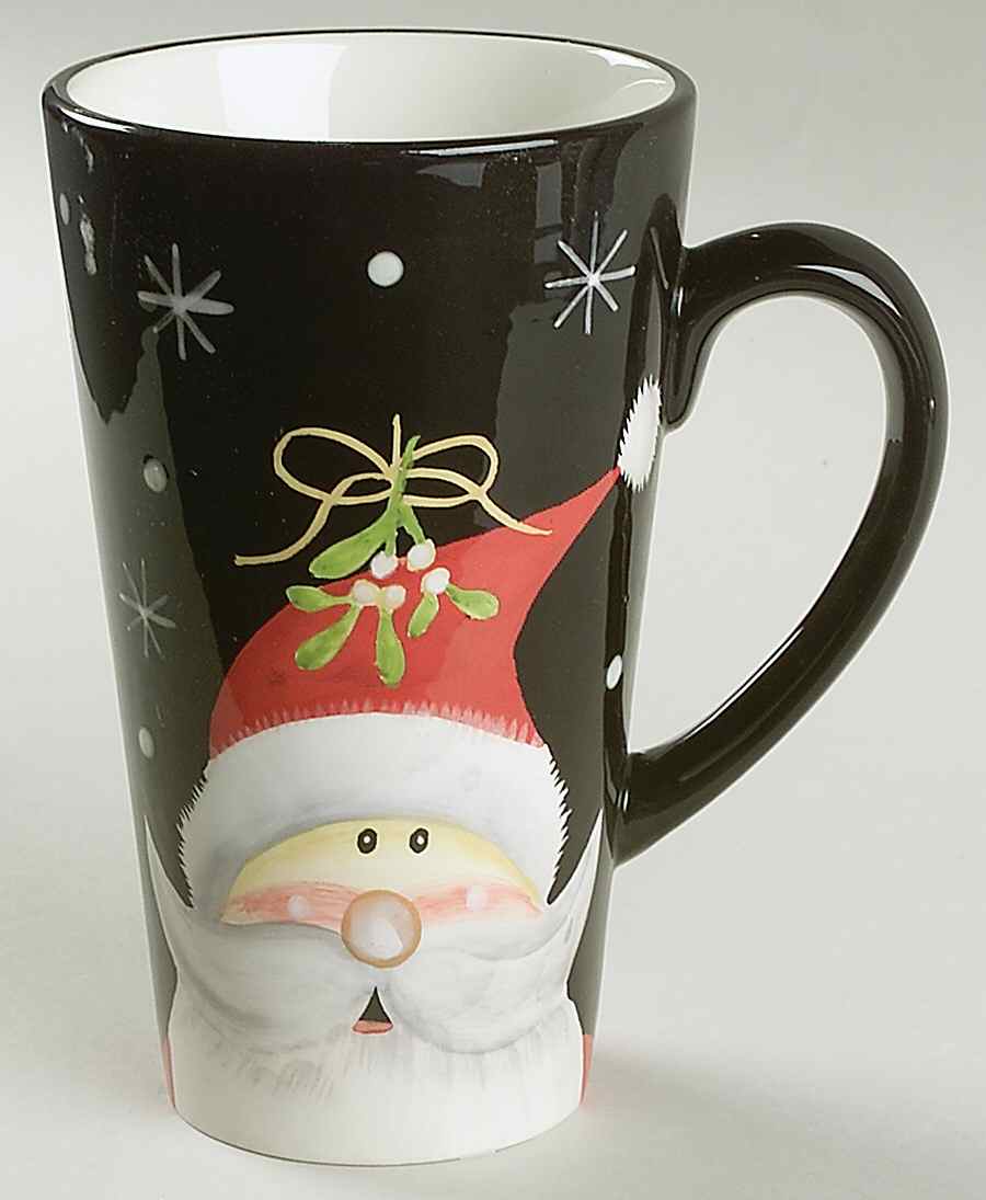 Holiday Santa Latte Mug by Certified International-1