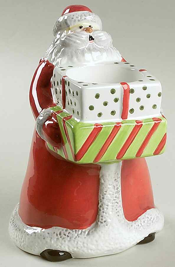 Holiday Santa Votive Candleholder by Certified International-1