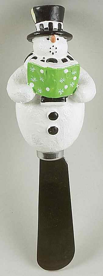 Holiday Snowman Spreader (for Dip and Spreader) by Certified International-1