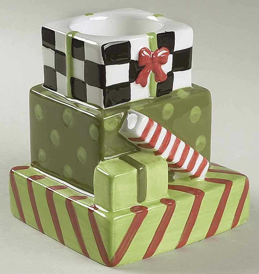 Holiday Snowman Votive Candleholder by Certified International-1