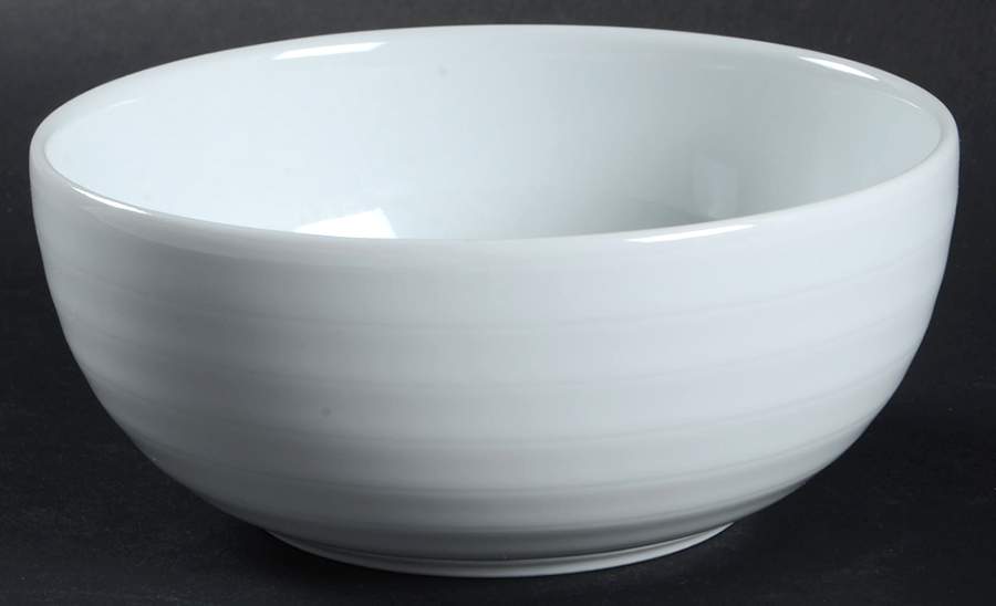 Roulette White Coupe Cereal Bowl by Spal Porcelanas-1