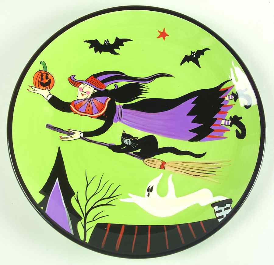 Enchanted Halloween Dinner Plate by Certified International-1