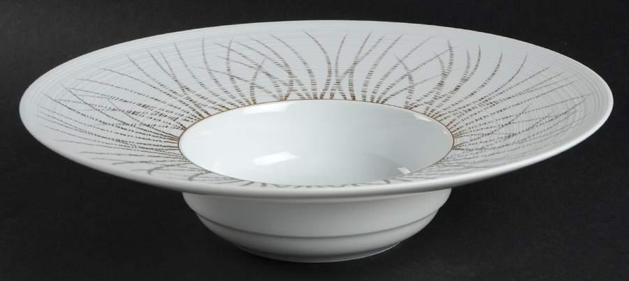 Toundra Winter (Hiver) Large Rim Soup Bowl by Jean Louis Coquet-1