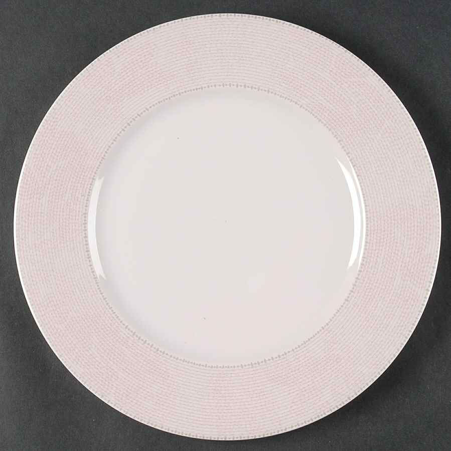 Pink Stencil Dinner Plate by Calvin Klein-1