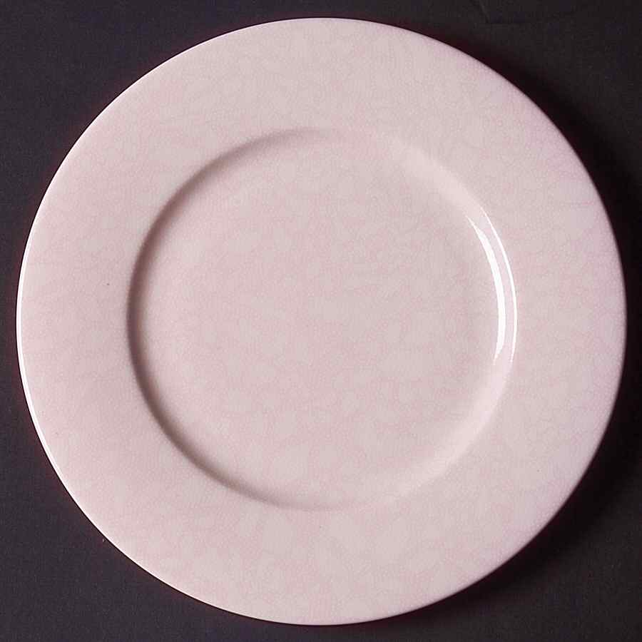 Pink Stencil Salad/Dessert Plate by Calvin Klein-1
