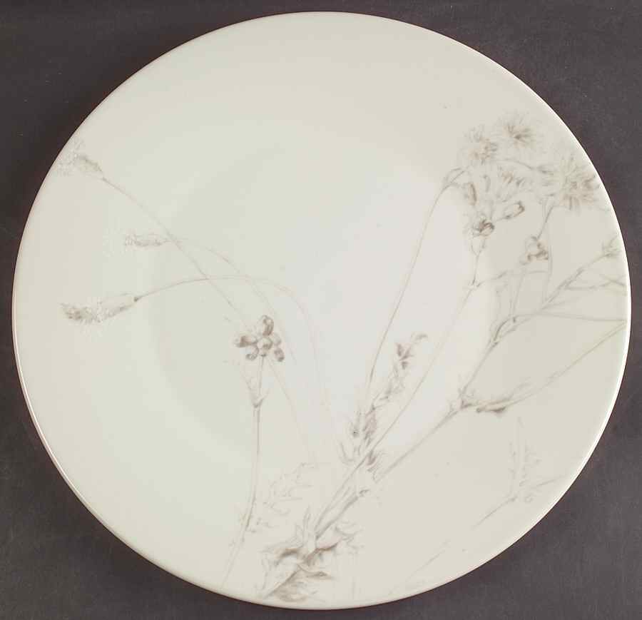 Thistle 12" Chop Plate (Round Platter) by Calvin Klein-1