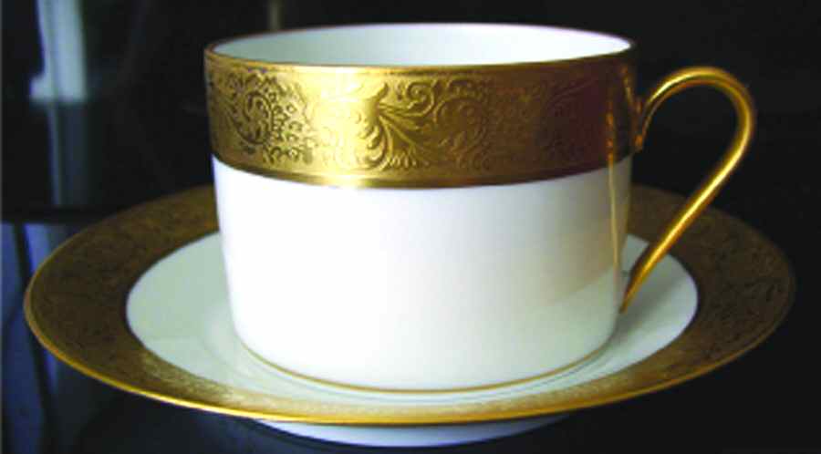 Cnr52 Flat Cup & Saucer Set by Chastagner & Cie-1