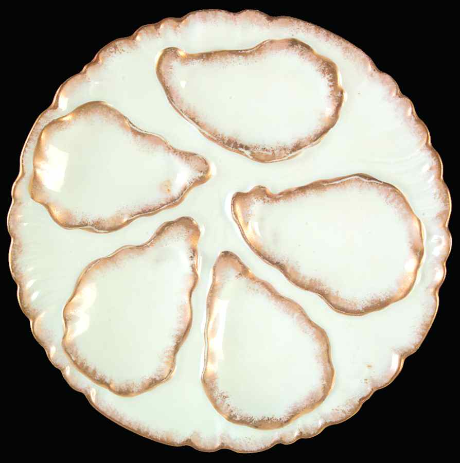CHF1342 Oyster Plate by Charles Field Haviland-1