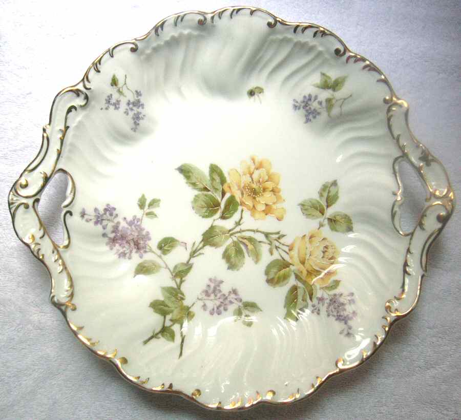 177 Handled Cake Plate by Carl Tielsch-1